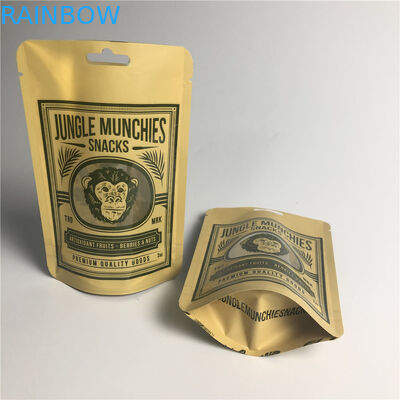 पीए 1.5 सी एएल 0.7 सी मैट स्नैक पैकेजिंग बैग एमपीईटी खड़े हो जाओ: