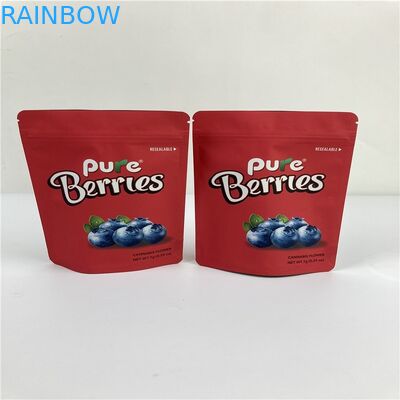 3.5 ग्राम बीज के लिए आईएसओ बीओपीपी वीएमपीईटी जिप लॉक फूड पाउच ग्रेव्योर