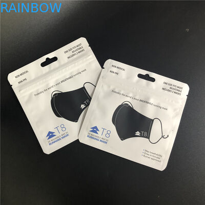 खाद्य जुराबों के लिए Cmyk MPET प्लास्टिक रिटेल पैकेजिंग बैग Upscale Vmpet