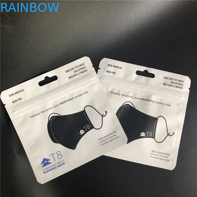 खाद्य जुराबों के लिए Cmyk MPET प्लास्टिक रिटेल पैकेजिंग बैग Upscale Vmpet