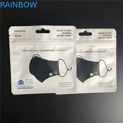 खाद्य जुराबों के लिए Cmyk MPET प्लास्टिक रिटेल पैकेजिंग बैग Upscale Vmpet