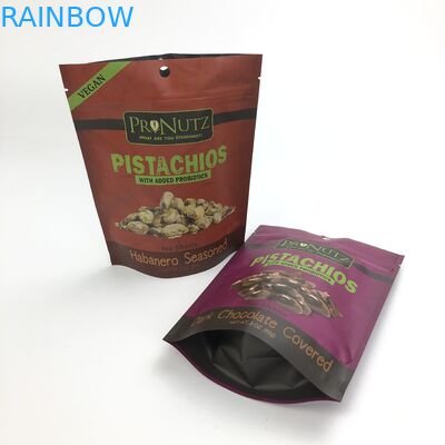 MOPP Gravure ISO VMPET मैट जिप लॉक बैग 14g भोजन के लिए पुन: प्रयोज्य