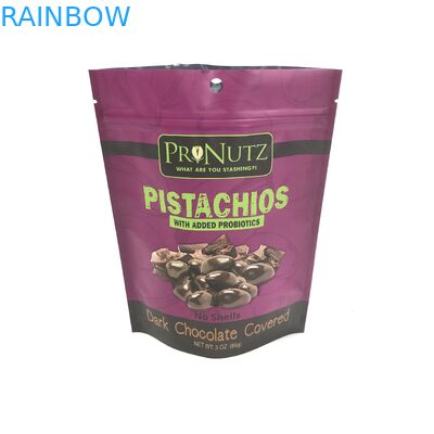 MOPP Gravure ISO VMPET मैट जिप लॉक बैग 14g भोजन के लिए पुन: प्रयोज्य