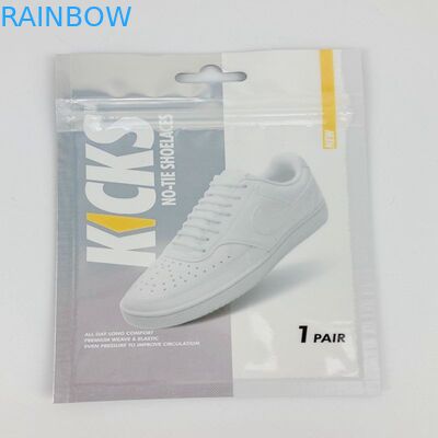 पुन: प्रयोज्य प्लास्टिक मिनी जिपर पाउच जूता पैड पैकेजिंग बैग जूते के फीते के लिए तीन साइड सील बैग