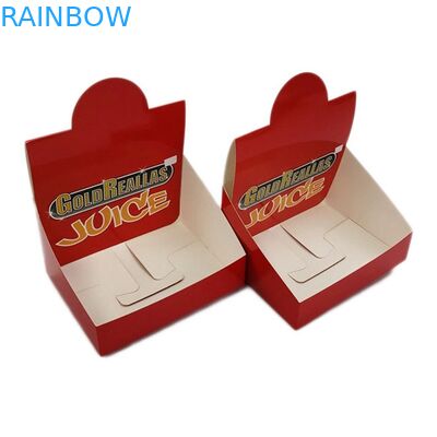 कस्टम लोगो एनर्जी ड्रिंक पेपर काउंटर डिस्प्ले बॉक्स एनर्जी बार्स चॉकलेट प्रोटीन बार्स पैकेजिंग बॉक्स