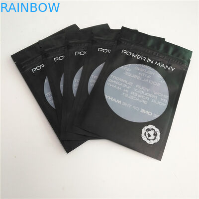 CMYK Gravnre प्लास्टिक जिपर पैकेजिंग बैग एसजीएस VMPET 10C प्लास्टिक आभूषण पाउच