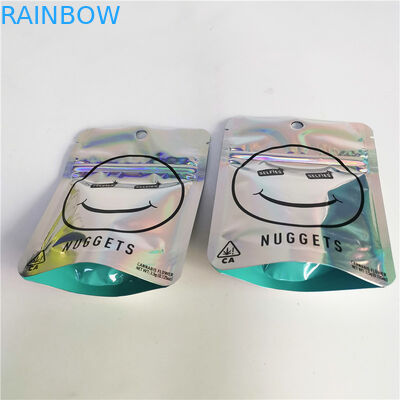 3.5 जी सीबीडी हर्बल धूप पैकेजिंग मैट ग्लॉसी 12 सी वीएमपीईटी सीबीडी जिपर बैग