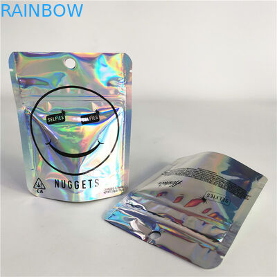 3.5 जी सीबीडी हर्बल धूप पैकेजिंग मैट ग्लॉसी 12 सी वीएमपीईटी सीबीडी जिपर बैग