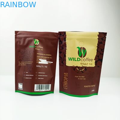 MOPP 200mic एसजीएस CMYK एल्युमिनियम फॉयल पाउच vmpet ड्रिप कॉफी फिल्टर बैग