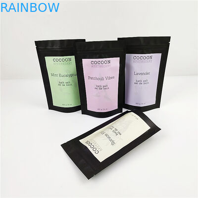 Mopp 180mic Ziplock स्नैक बैग पैकेजिंग 1-50kg Vmpet Gravure प्लास्टिक जिपर पाउच