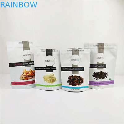 200mic CMYK एल्युमिनियम फॉयल जिपलॉक बैग VMPET THC CBD पैकेजिंग बैग का आकलन किया