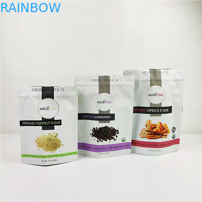 VMPET 90mic Mylar खाद्य पैकेजिंग बैग एल्यूमीनियम पन्नी पाउडर 0.2 मिमी मोटाई: