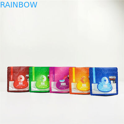 एसजीएस 80mic सीएमवाईके हर्बल धूप पैकेजिंग 200 ग्राम एमओपीपी एल्यूमिनियम फोइल माइलर बैग: