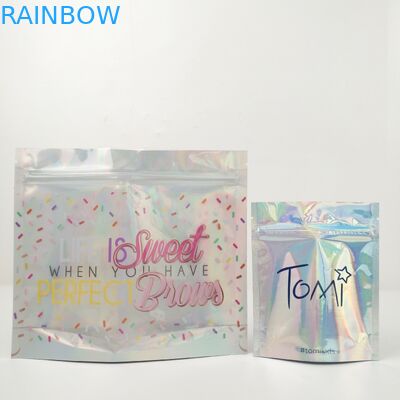 1.2c Mpet CMYK Ziplock प्लास्टिक पैकिंग बैग VMPET Gravure आभूषण प्रसाधन सामग्री के लिए