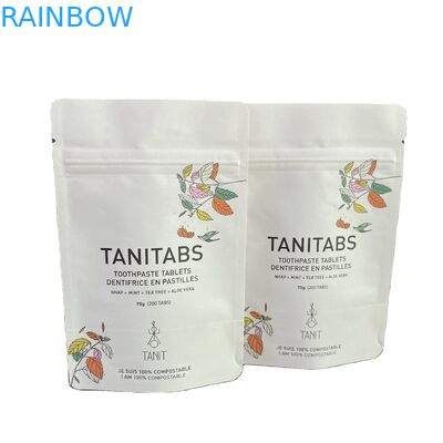 Pa 1.5c 80mic क्राफ्ट पेपर जिपलॉक बैग Vmpet लैमिनेटेड नट पैकेजिंग बैग