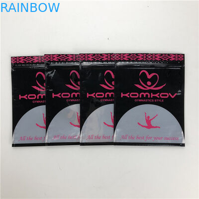 एसजीएस एमओपीपी 10 सी प्लास्टिक लैमिनेटेड माइलर बैग पा 1.5 सी फ्लैट जिपलॉक पाउच