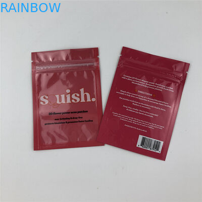 120mic MOPP Gravure Mylar जिपर बैग 0.7c अल स्पष्ट सामने की खिड़की के साथ