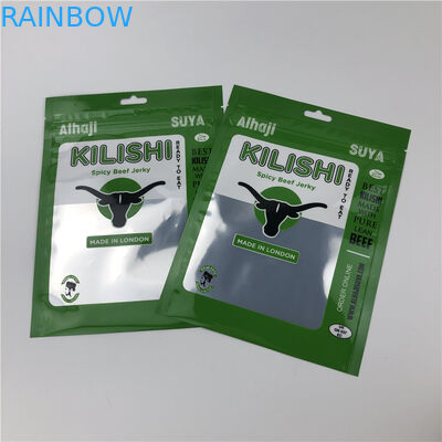 बीफ जेर्की के लिए एसजीएस क्राफ्ट प्लास्टिक पाउच पैकेजिंग सीएमवाईके वीएमपीईटी एनवाई सीपीपी