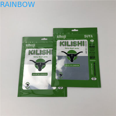 बीफ जेर्की के लिए एसजीएस क्राफ्ट प्लास्टिक पाउच पैकेजिंग सीएमवाईके वीएमपीईटी एनवाई सीपीपी
