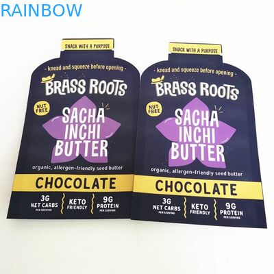 डिजिटल प्रिंट कस्टम आकार नारियल तेल पाउच माइलर फूड फ्लैट बैग स्नैक कैंडी पाउच मातम फूल के लिए