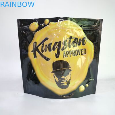 4X6 इंच Mylar Ziplock बैग फ़ॉइल लाइनेड THC CBD स्विस वीड्स