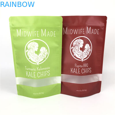 जिपलॉक पैक प्लास्टिक ऑर्गेनिक कस्टम पैकेट पाउच माचा हर्बल ड्राई फ्रूट मिक्स्ड वेजीज चिप्स पैकेजिंग प्लास्टिक बैग