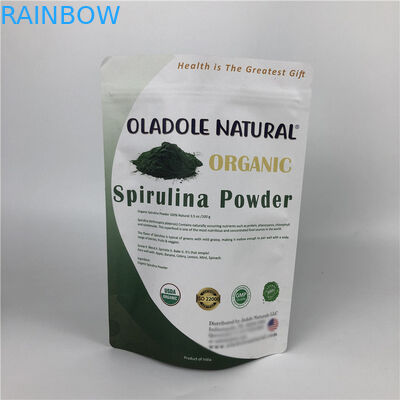 कस्टम प्रिंटिंग चिप्स जिप लॉक स्टैंड अप पाउच व्हाइट क्राफ्ट पेपर बैग