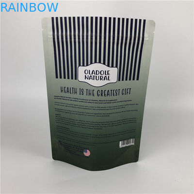 कस्टम प्रिंटिंग चिप्स जिप लॉक स्टैंड अप पाउच व्हाइट क्राफ्ट पेपर बैग