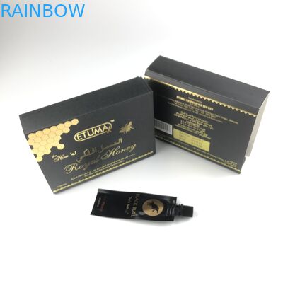 कस्टम वीआईपी हनी 10g पाउच ब्लैक हॉर्स हनी पैकेजिंग बैग 12g 15ml 20grams स्वास्थ्य पूरक पैकेजिंग पाउच