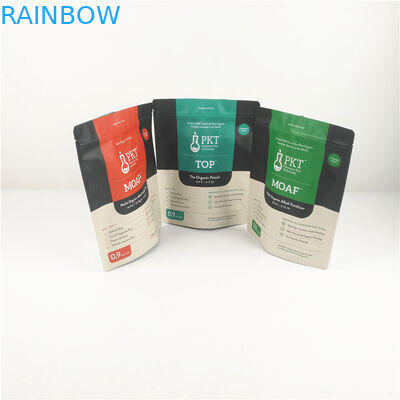 CMYK OPP AL लिक्विड स्टैंड अप पाउच MOPP लिक्विड टोंटी बैग स्मेल प्रूफ: