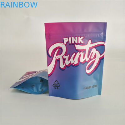 टुकड़े टुकड़े में प्लास्टिक हर्बल धूप पैकेजिंग 3.5 जी जिपलॉक जंगल बॉयज़