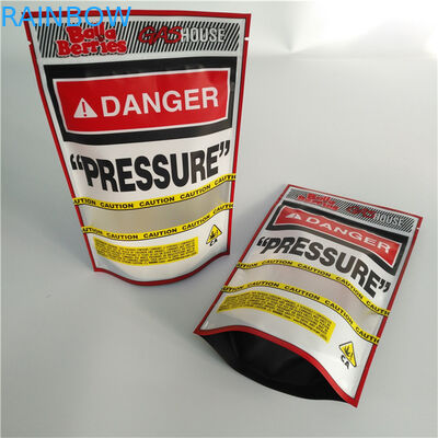 एडिबल्स मैट मायलर एल्युमिनियम बैग स्मेल प्रूफ रंट्ज़ 7g 35g CMYK ग्रेव्योर