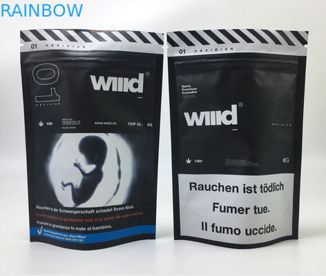 फूड रंट्ज़ मायलर जिपलॉक बैग एडिबल पैकेजिंग यूवी स्पॉट एमओपीपी सीएमवाईके ग्रेव्योर