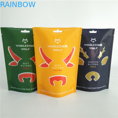 VMPET Gravure Mylar प्लास्टिक पाउच 110 माइक्रोन हीट सील CMYK