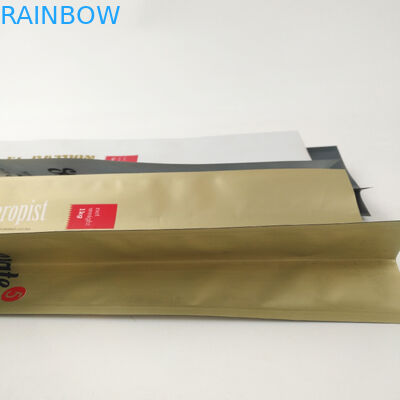 OPP AL प्लास्टिक स्टैंड अप पाउच 120 माइक फूड कॉफी कैंडी फ्रॉस्टेड CPP Gravure