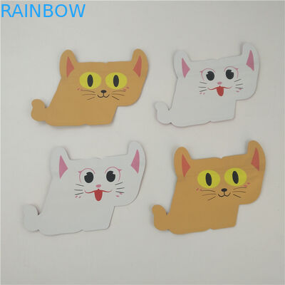 अनियमित आकार के प्लास्टिक पाउच पैकेजिंग 3.5 जी 7 जी वीड गांजा सीबीडी गमी 200mic