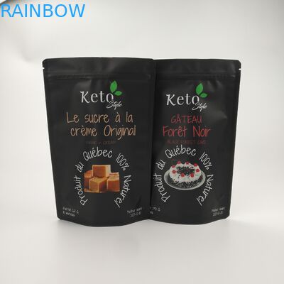 Mylar Gravure प्लास्टिक स्टैंडिंग अप पाउच Ziplock 1.5C PA CMYK MOPP