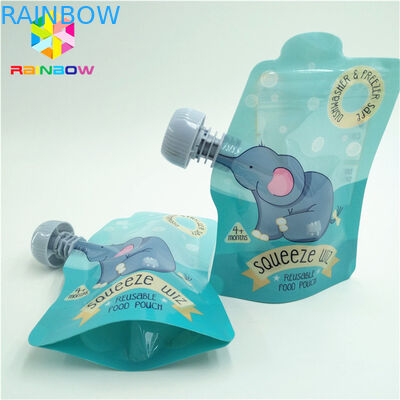 1.2C VMPET प्लास्टिक स्टैंड अप पाउच 200mic MOPP CMYK Doypack with Zipper