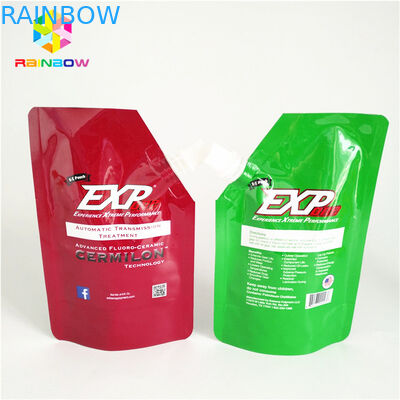 110mic फ्लैट बॉटम प्लास्टिक पाउच 1.5C Gravnre प्रिंटिंग लैमिनेटिंग प्लास्टिक पाउच