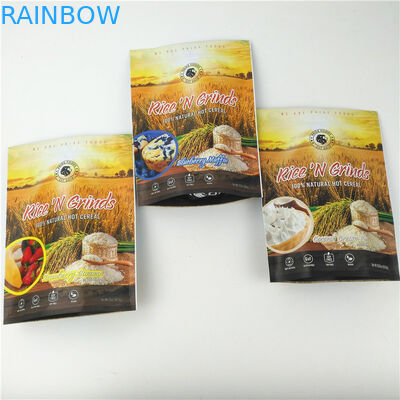 Resealable CMYK कलर Mylar Ziplock बैग 200mic स्टैंड अप जिपर पाउच