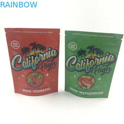 अनियमित आकार चाइल्डप्रूफ जिपर बैग MOPP VMPET PE 50mic - 200mic