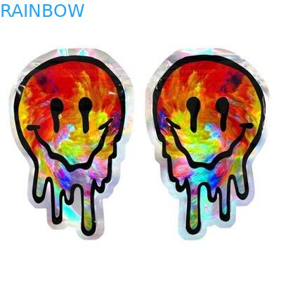 पैकेजिंग के लिए अनियमित आकार 3.5g खाद्य Mylar प्लास्टिक बैग गंध सबूत Mylar बैग: