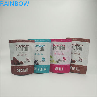 सीबीडी प्लास्टिक स्नैक बैग पैकेजिंग जिपर पाउच सीएमवाईके प्रिंटिंग खड़े हो जाओ: