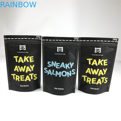 सीएमवाईके मुद्रित प्लास्टिक पाउच पैकेजिंग क्राफ्ट पेपर डॉग फूड बैग