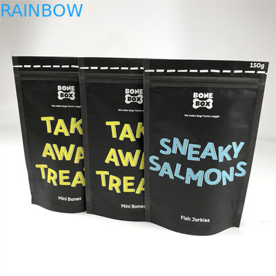 सीएमवाईके मुद्रित प्लास्टिक पाउच पैकेजिंग क्राफ्ट पेपर डॉग फूड बैग