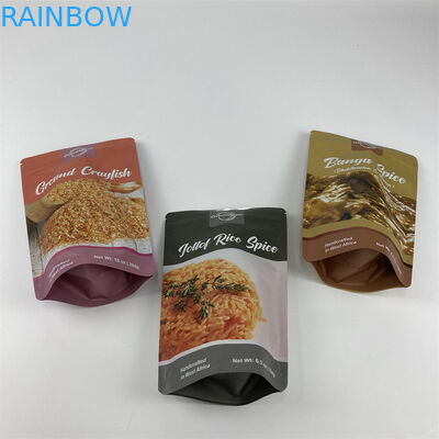 लोगो के साथ डोयपैक तंबाकू पैकेजिंग पाउच हॉट सील जिपर पैकेट खड़े हो जाओ