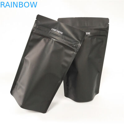 जिपर के साथ एल्यूमिनियम फोइल डोयपैक गंध सबूत चाय खाद्य पैकिंग बैग