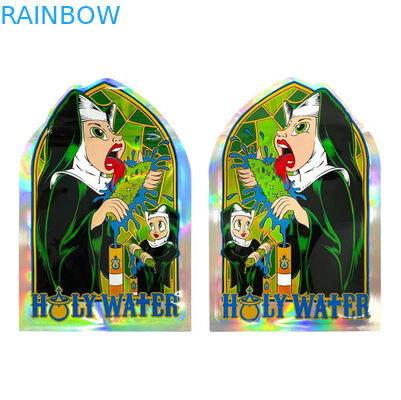 कस्टम मुद्रित ज़िप लॉक माइलर बैग हीट सील गमीज़ स्नैक जिपर बैग एल्यूमिनियम फोइल