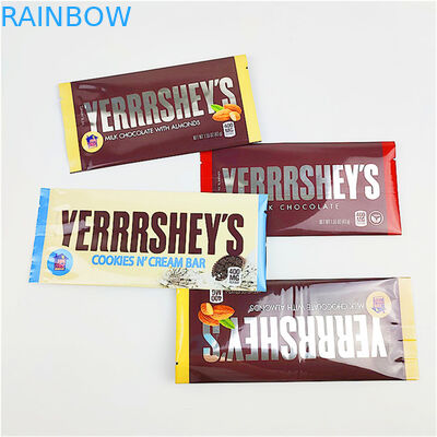चॉकलेट बार 400mg . के लिए कस्टम मुद्रित Mylar Edibles स्नैक बैग पैकेजिंग