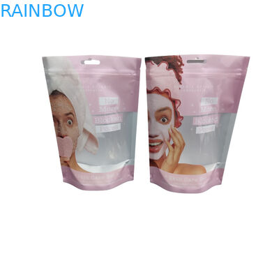 कस्टम मुद्रित एल्यूमिनियम फोइल महासागर सागर नमक बॉडी स्क्रब क्रीम के लिए प्लास्टिक जिपर पाउच खड़े हो जाओ: